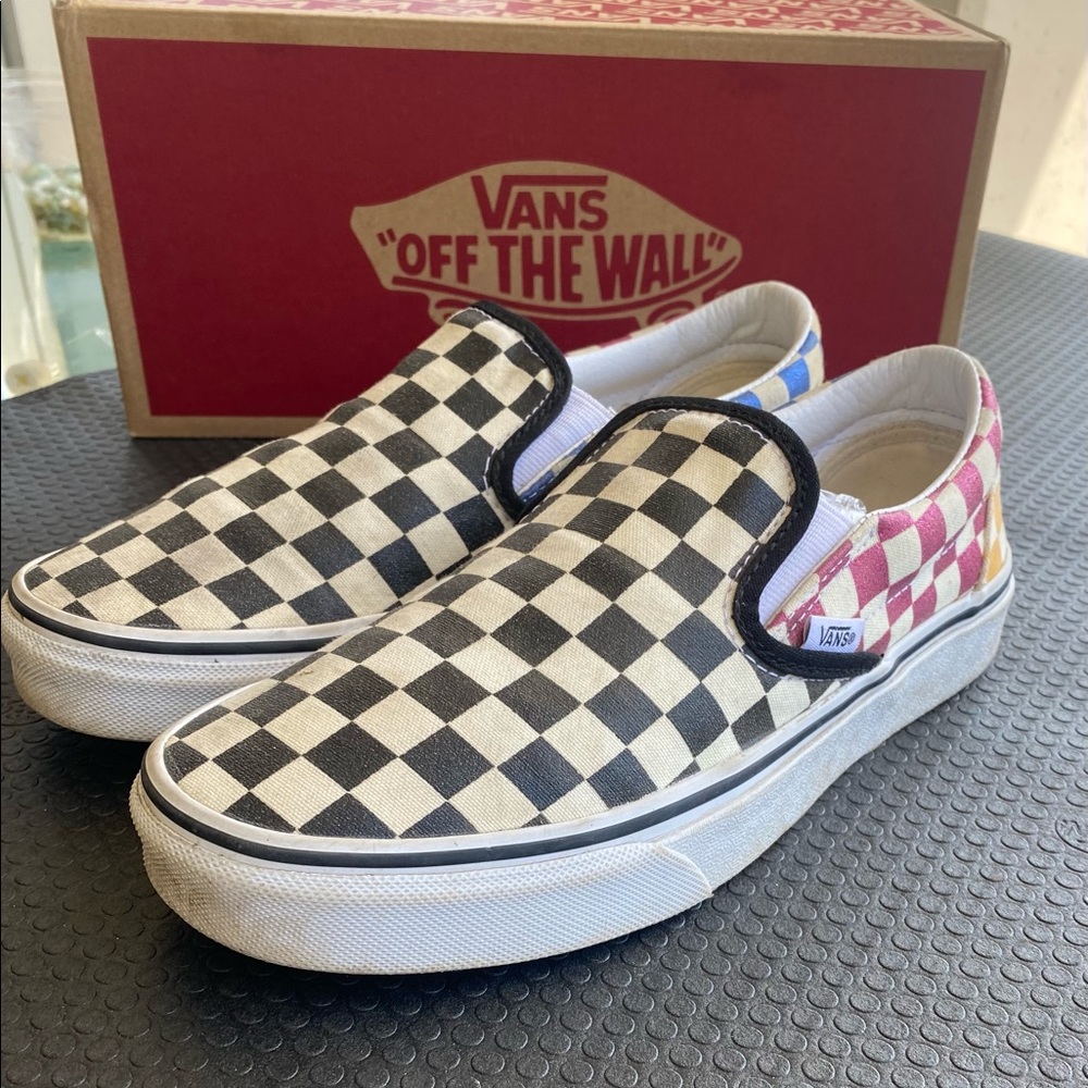Vans Classic Slip-on Sneakers Glitter-Multi-Color